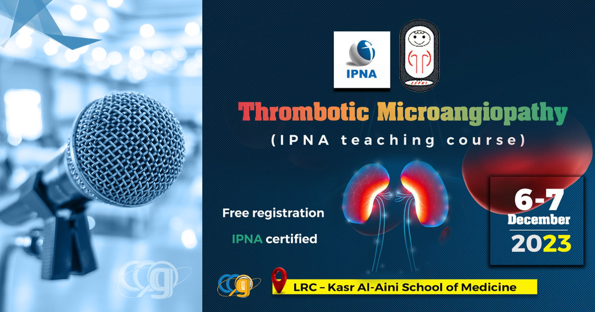 Thrombotic Microangiopathy (IPNA teaching course)