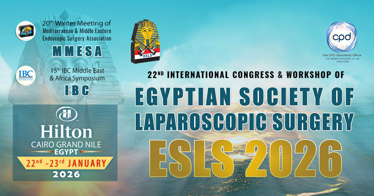 22nd International Congress & Workshop of Egyptian Society of Laparoscopic Surgery [ESLS 2026]
