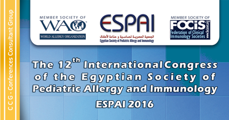 12th International Congress of The Egyptian Society of Pediatric Allergy & Immunology