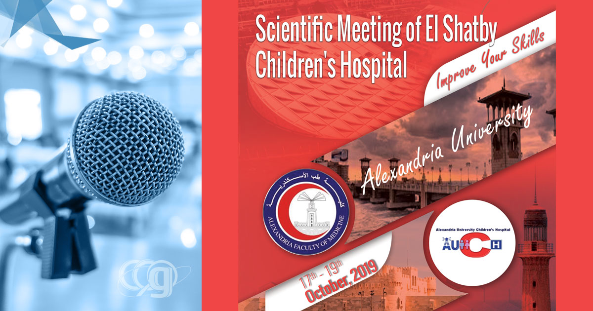 Scientific Meeting of El Shatby Children’s Hospital, Alexandria University 2019