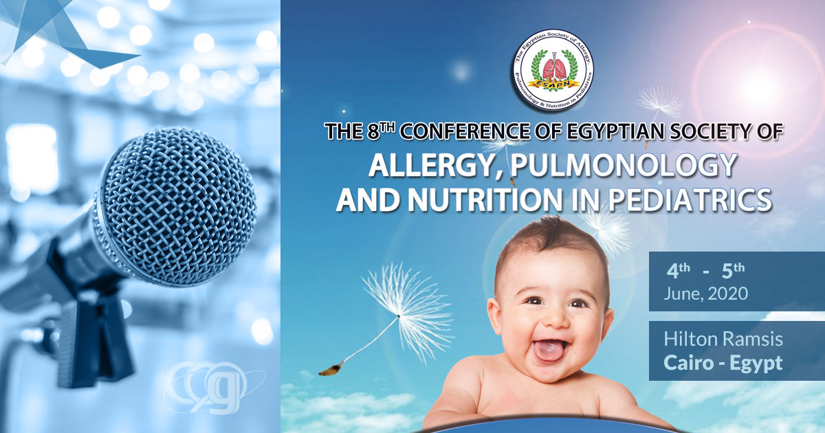 8th Conference of Egyptian Society of Allergy, Pulmonology and Nutrtion in Pediatrics