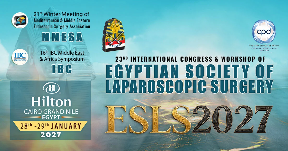 23rd International Congress & Workshop of Egyptian Society of Laparoscopic Surgery [ESLS 2027]